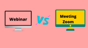 Webinar Vs Meeting Zoom