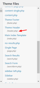 How To Edit Header in WordPress