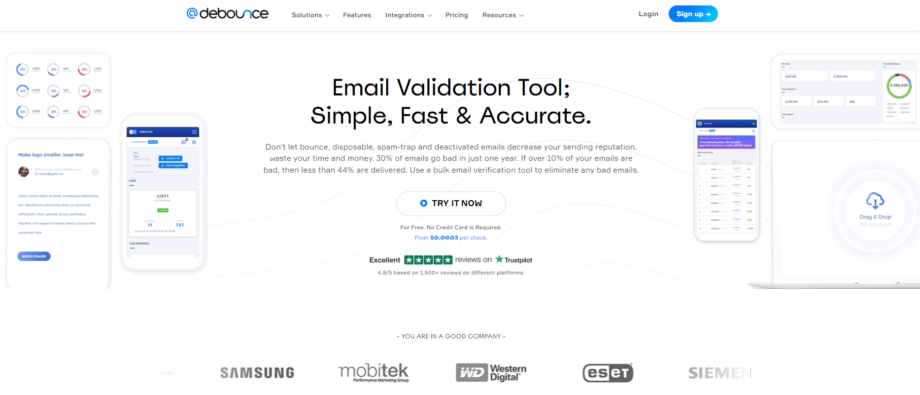 DeBounce Main - Best Email Verification Services