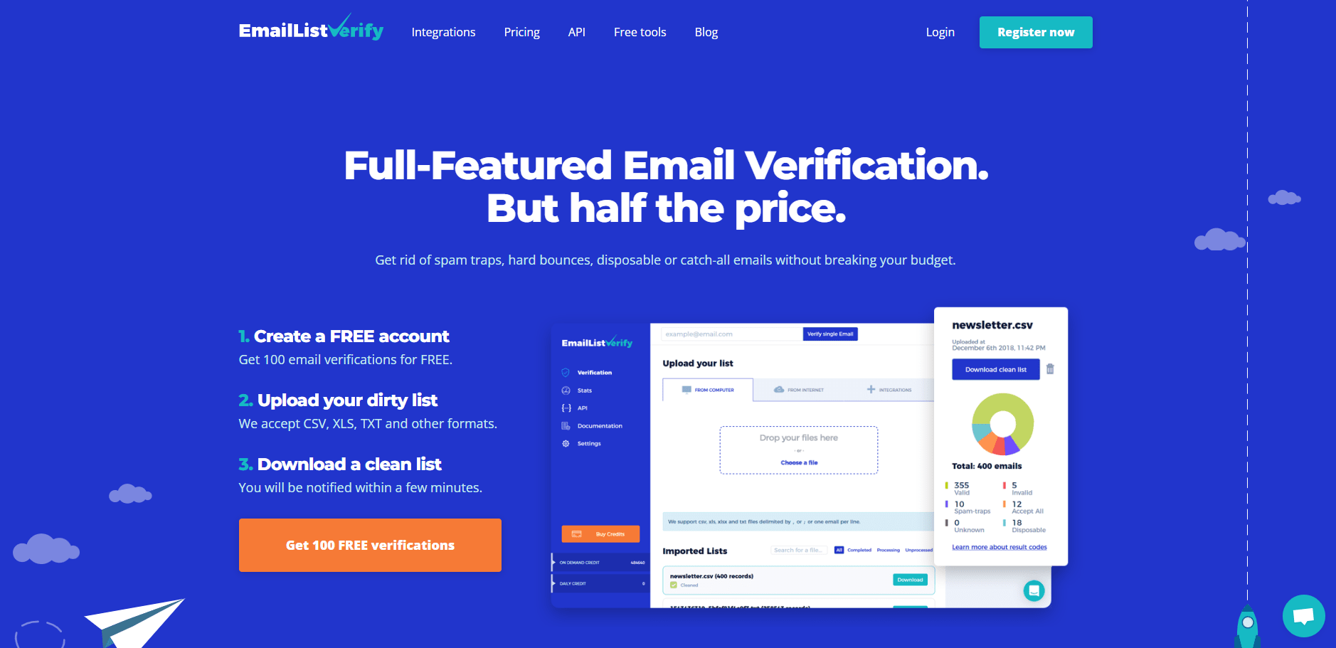 EmailListVerify Overview - Best Email Verification Services