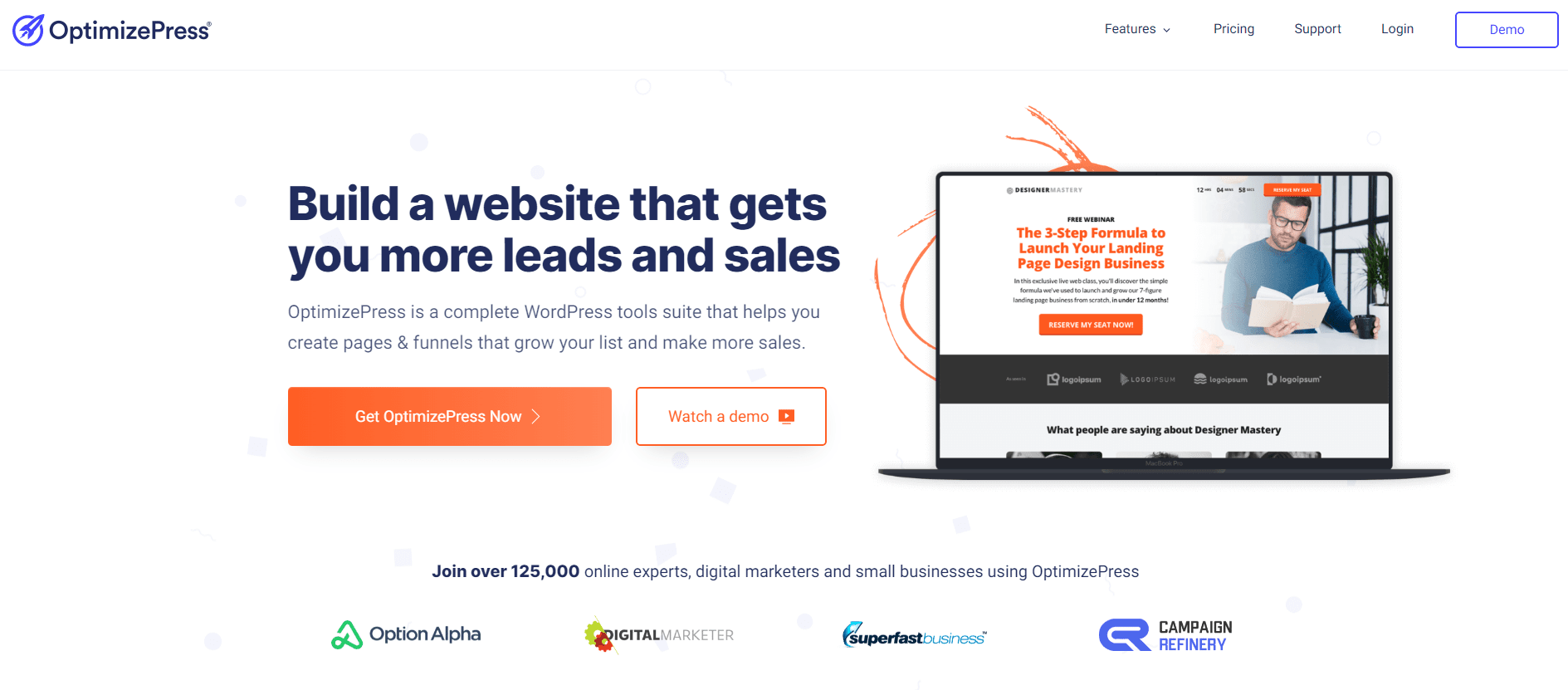 OptimizePress Main - Best Deadline Funnel Alternatives