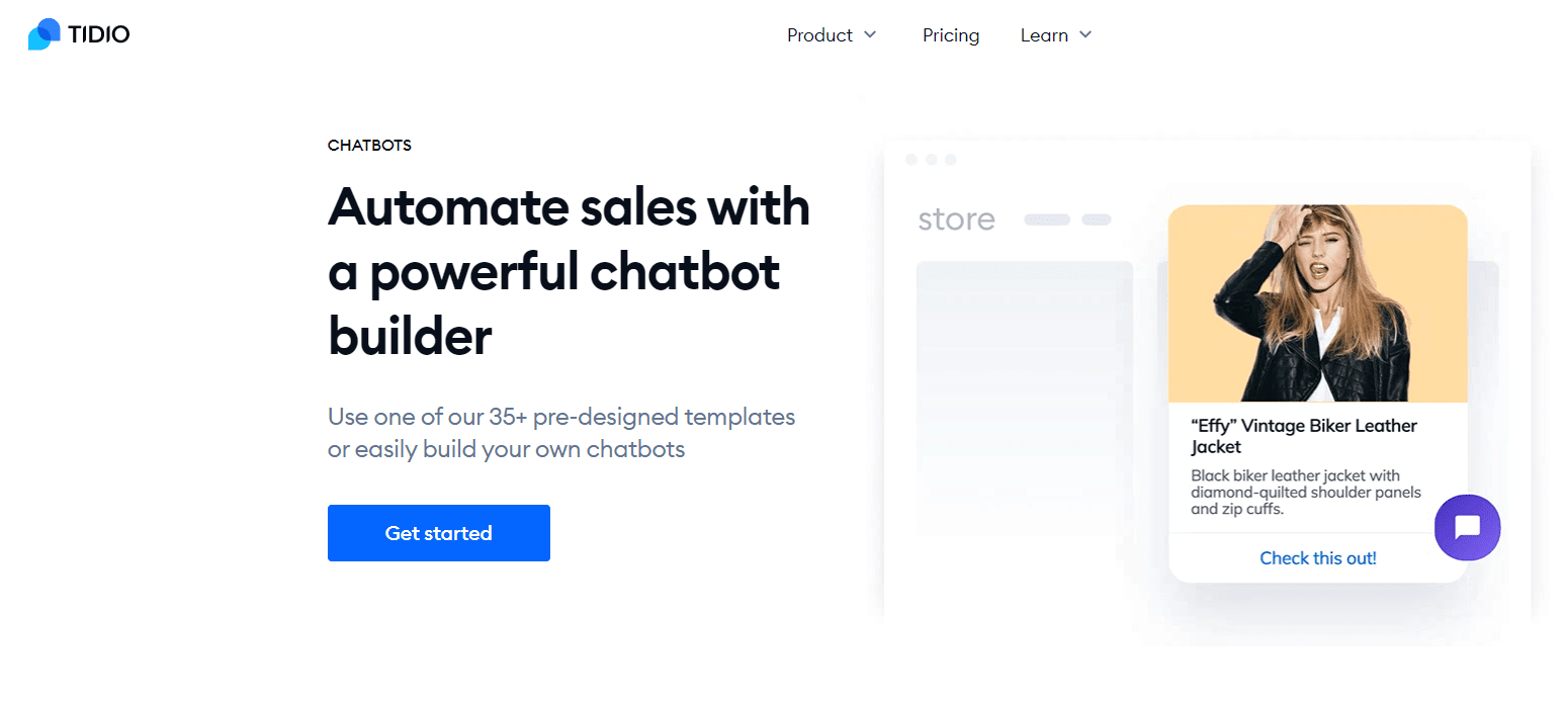 Tidio - Best Chatbot Software & Platforms