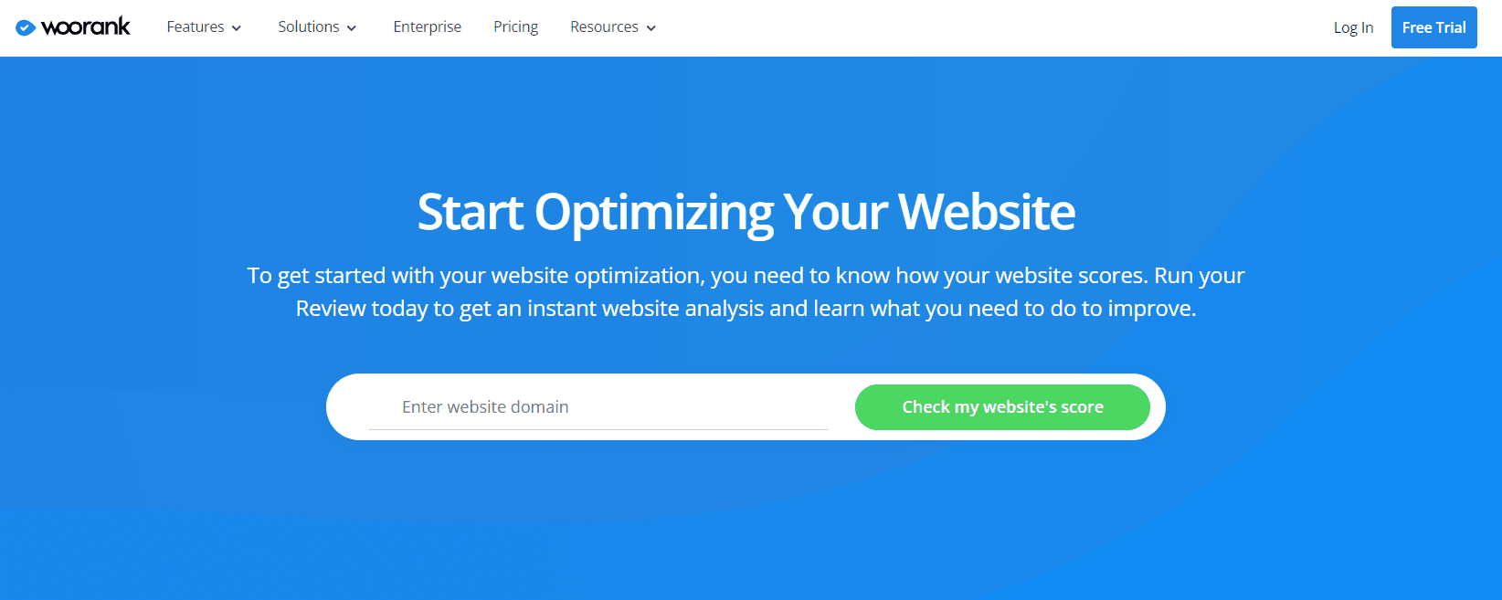 Woorank Main - Best SimilarWeb Alternatives