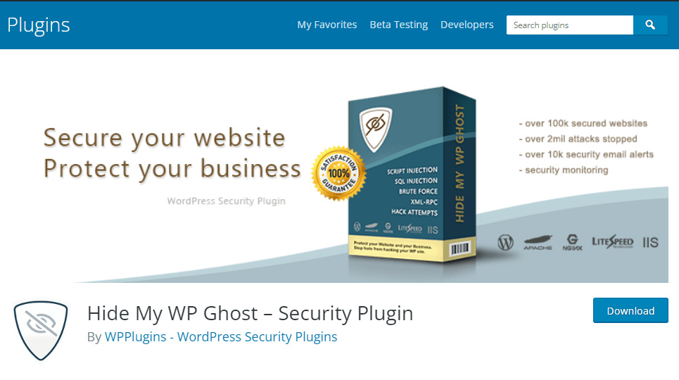 Hide my WordPress Plugin