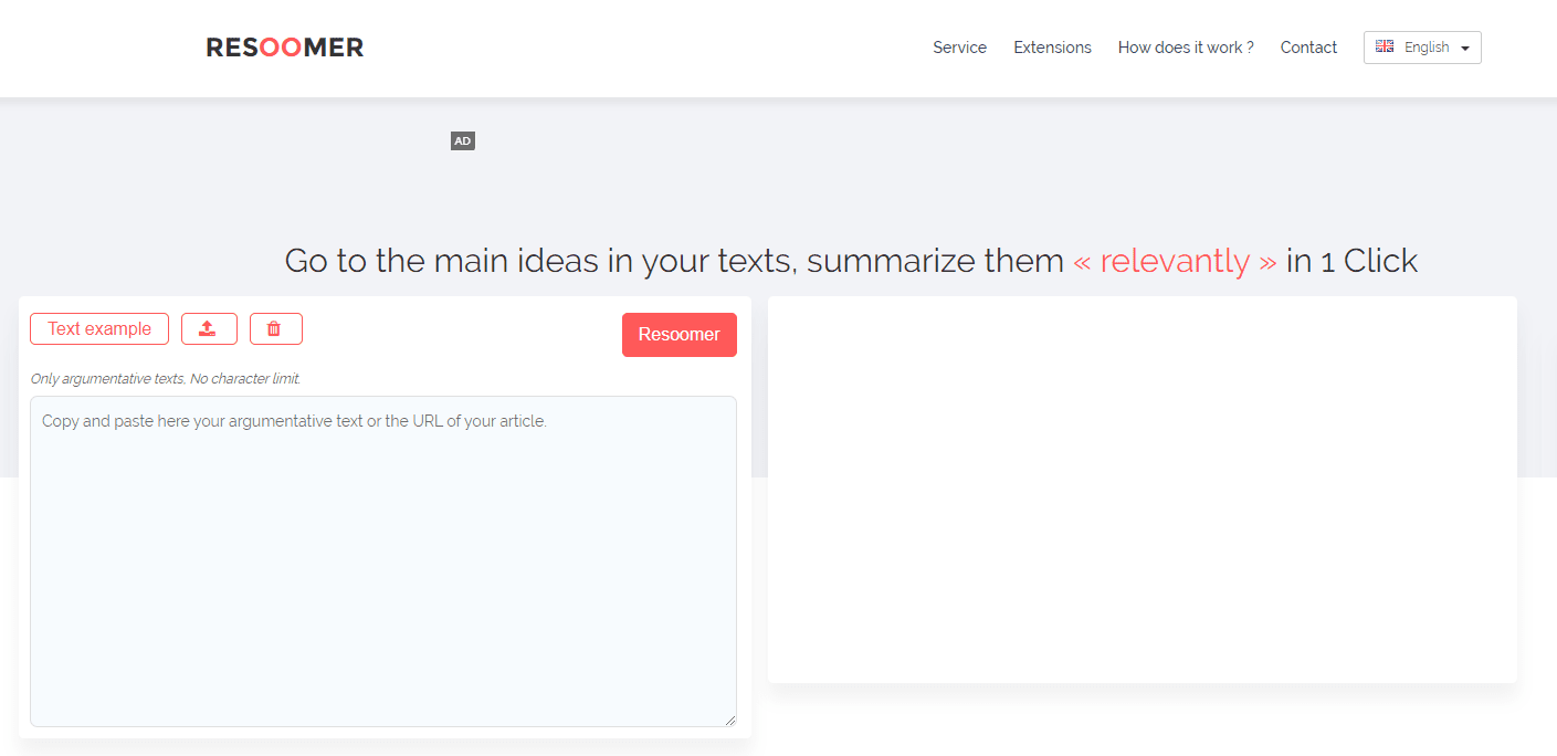 Resoomer Overview - Best Summarizing Tools