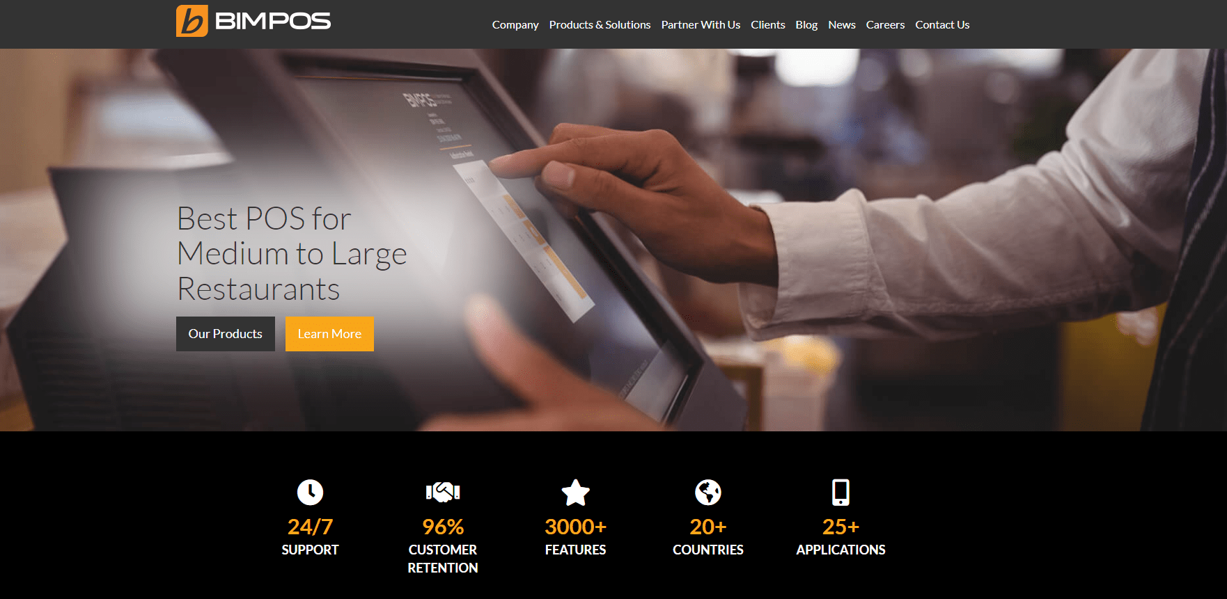 BIM POS - Optimus Restaurant POS Software