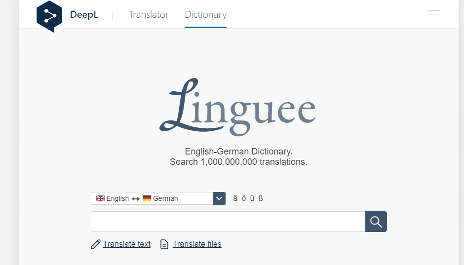Linguee Overview
