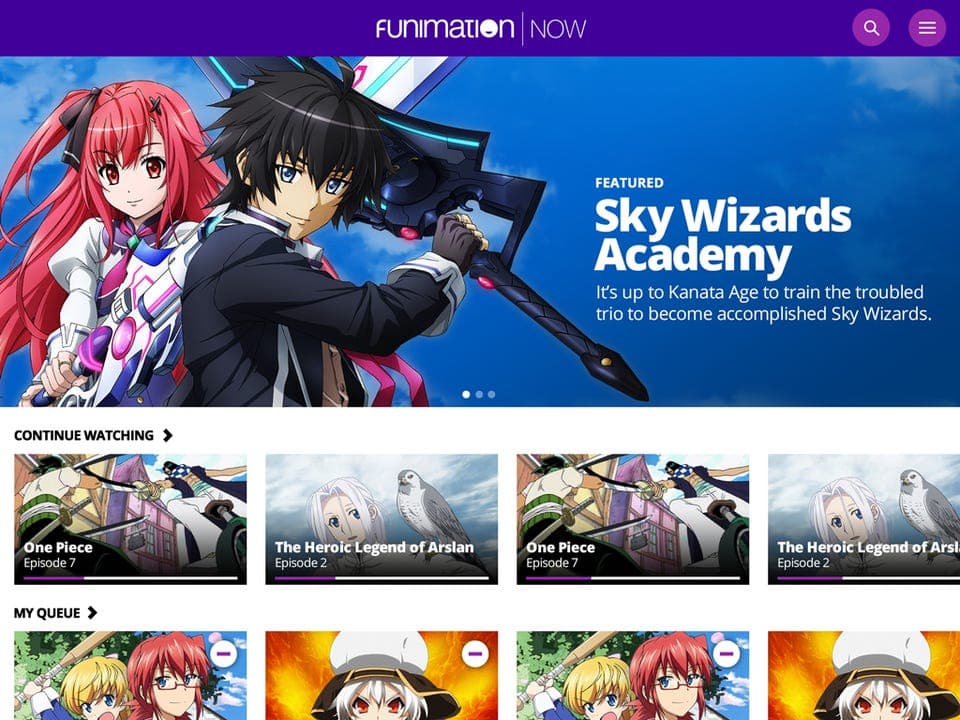 Funimation now