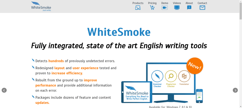 WhiteSmoke- best grammarly alternatives