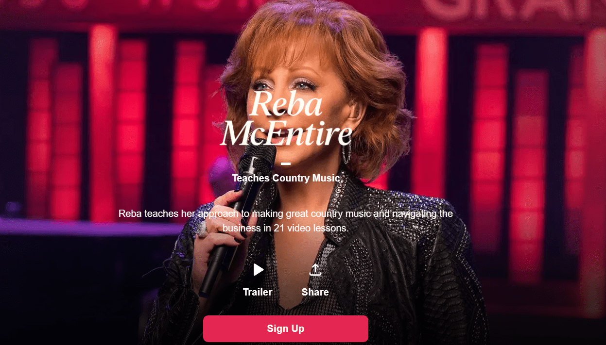 Reba McEntire MasterClass Review