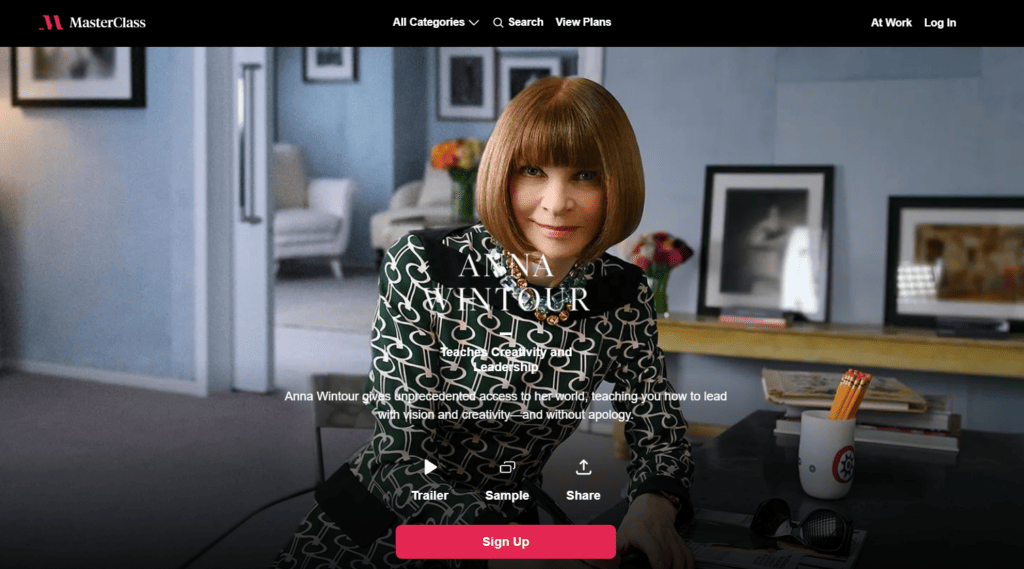 masterclass anna Wintour