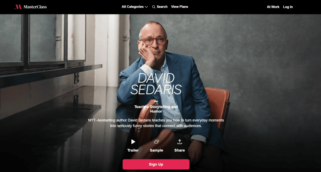 sedaris review
