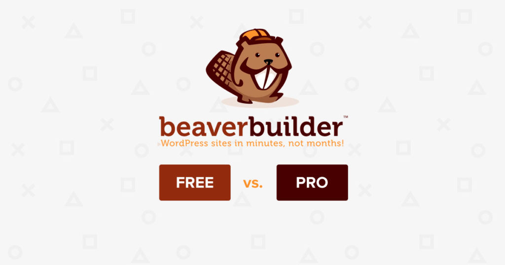 Beaver Builder Free vs Pro