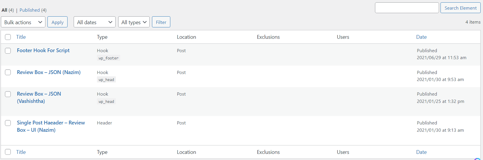 Generatepress Elements