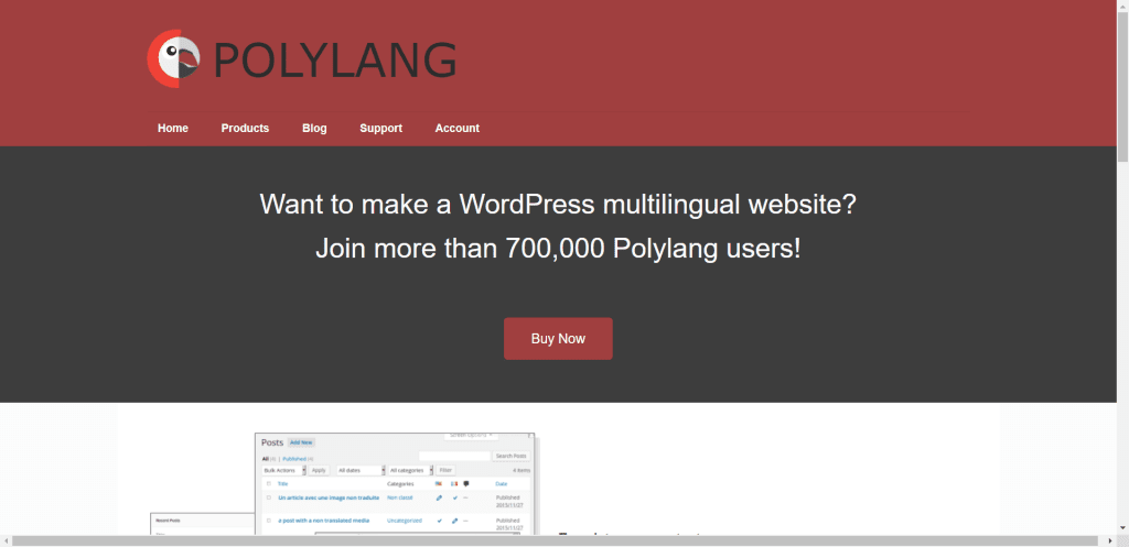 Polylang- best translation plugins for WordPress