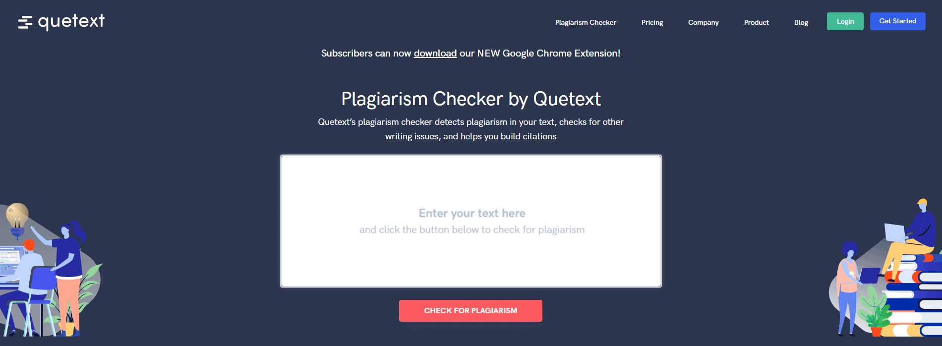 Quetext Plagiarism Checker - Лучшие бесплатные программы для проверки на плагиат