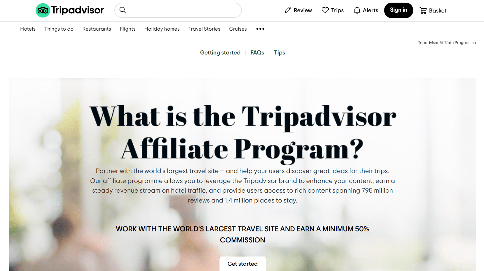 TripAdvisor- Best Travel Affiliate Programs