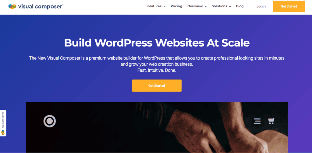 Visual Composer Overview