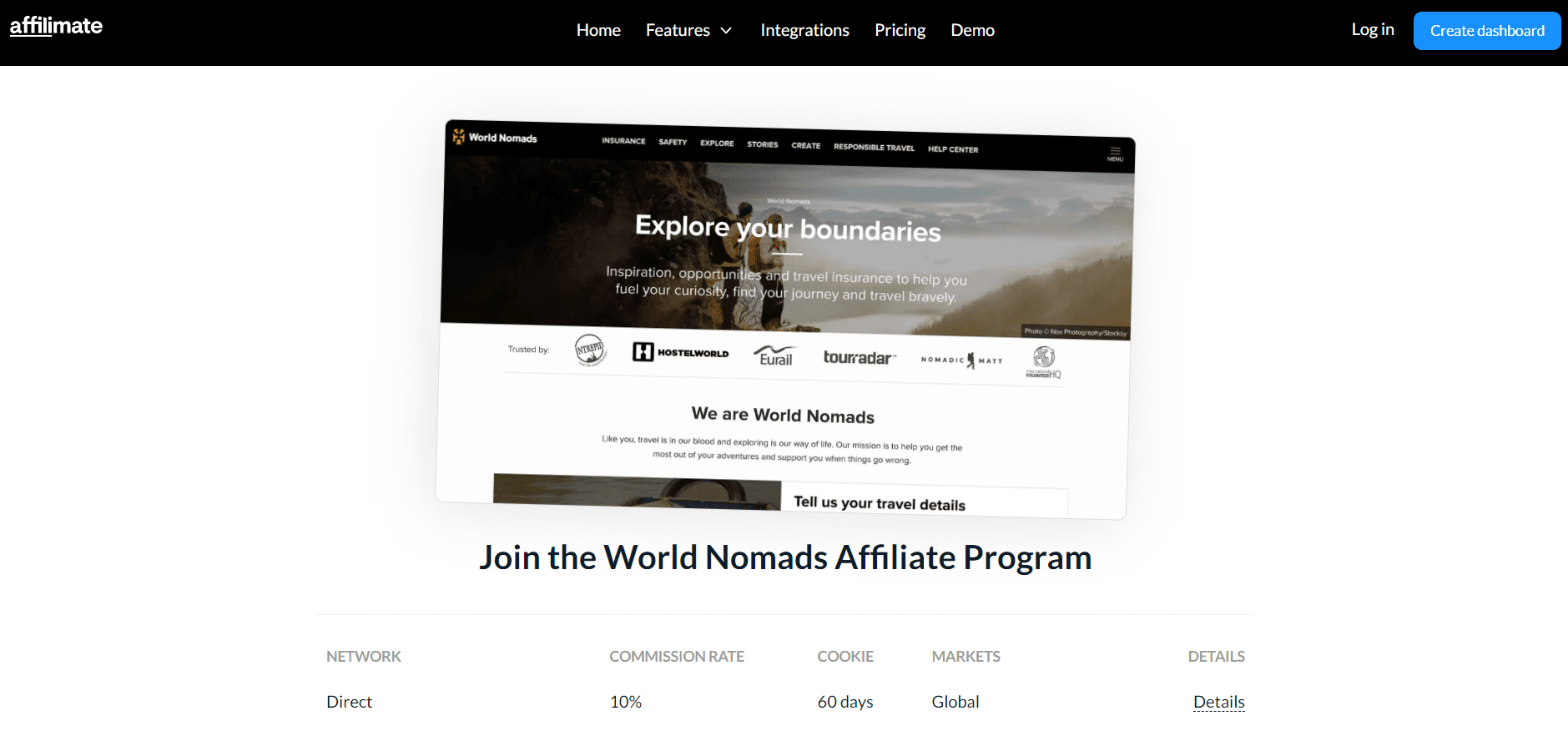 World Nomads- Best Travel Affiliate Programs