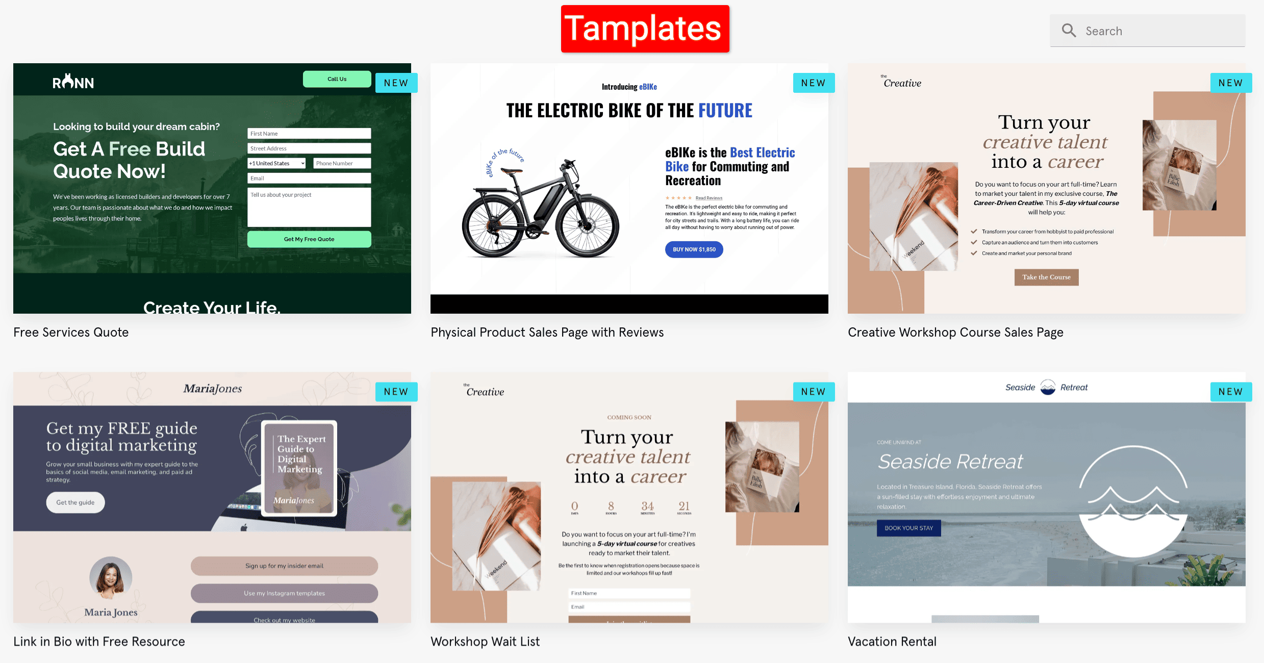 Leadpages Tamplates