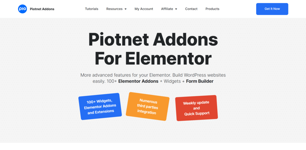 piotnet addon elementor