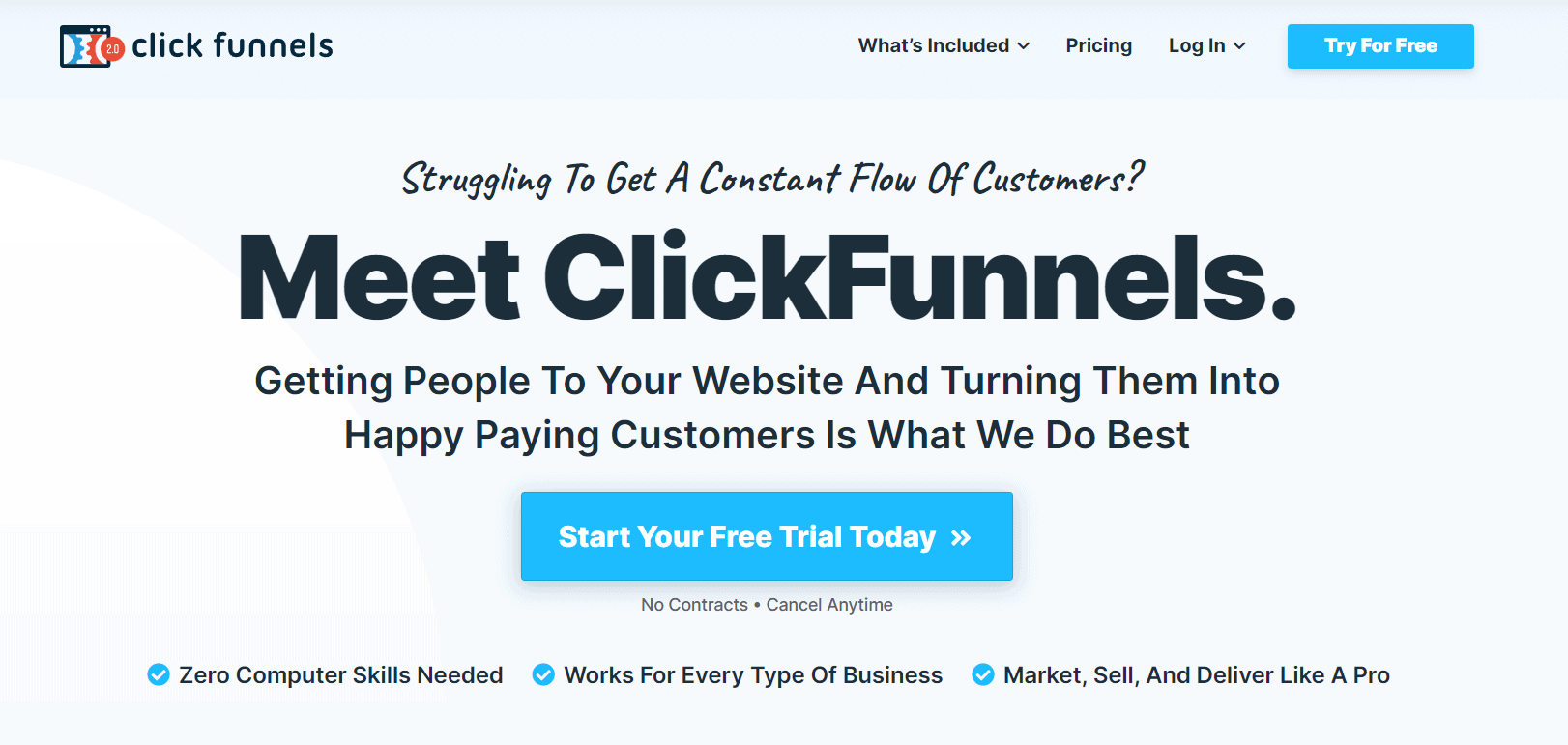 ClickFunnels Übersicht