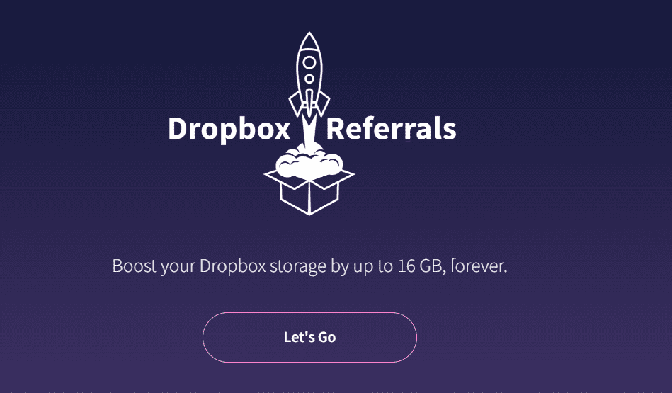 Dropbox Referral Program