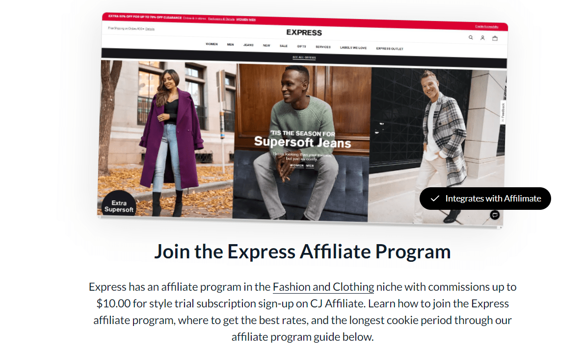 Express Affiliate Program