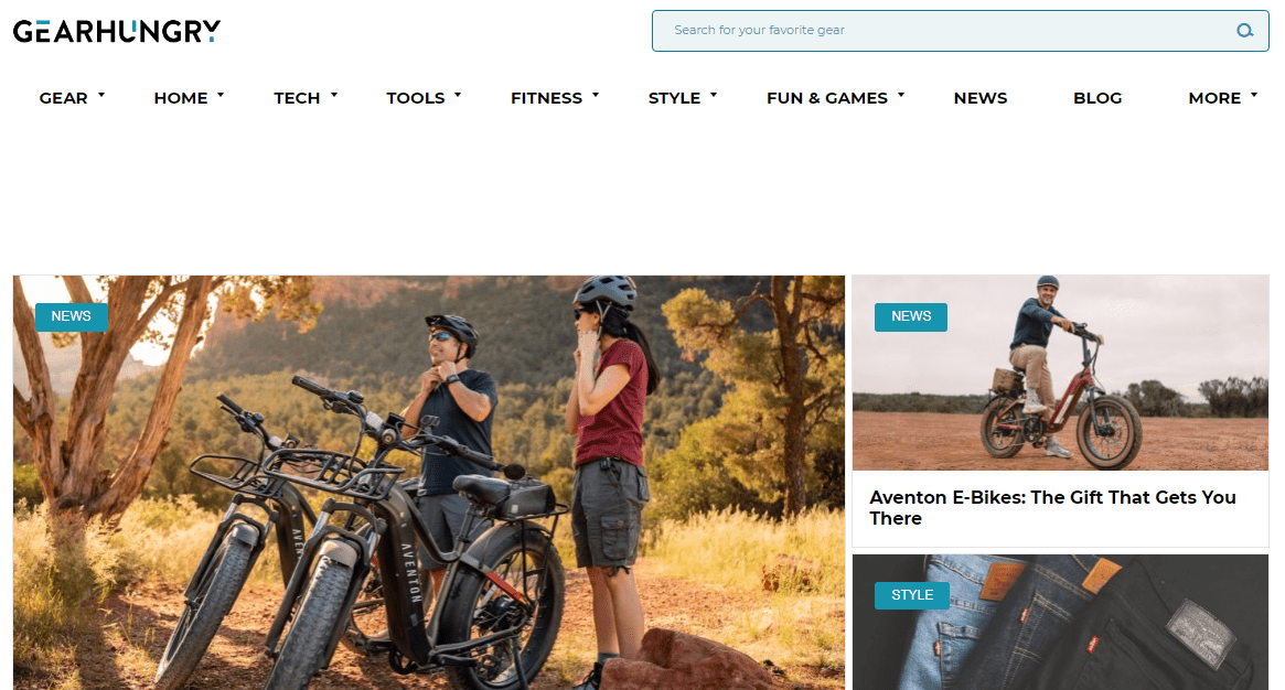 GearHungry Overview