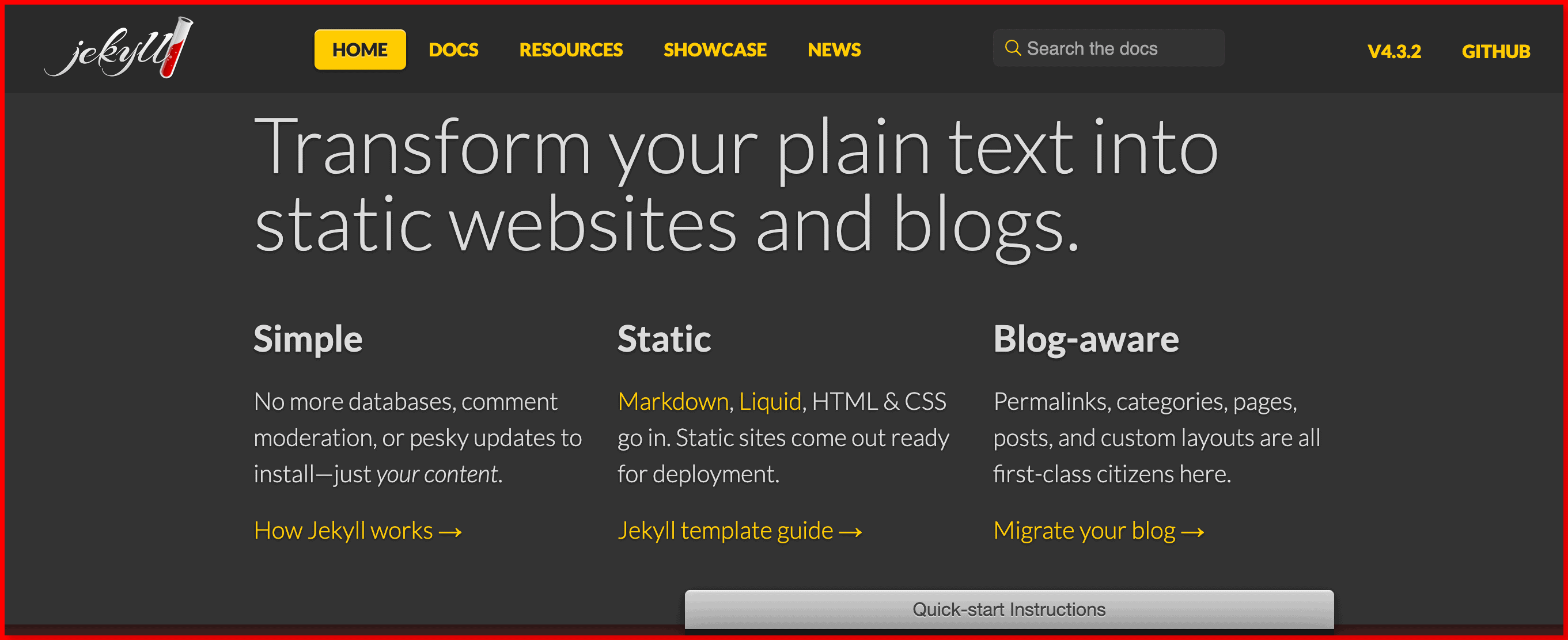 Jekyll-Homepage