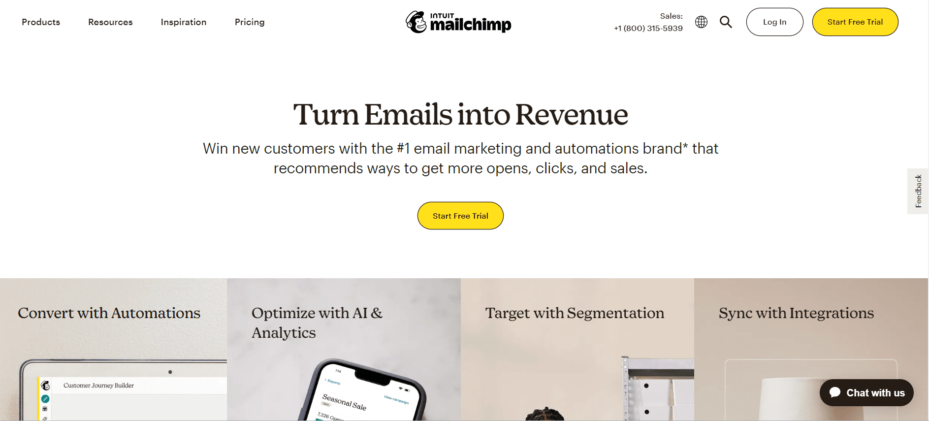 Ħarsa ġenerali ta' MailChimp