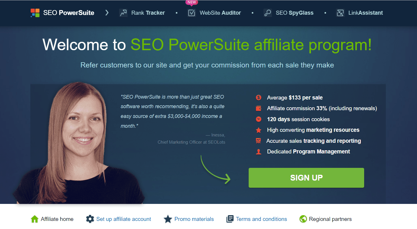 SEO PowerSuite Affiliate Program