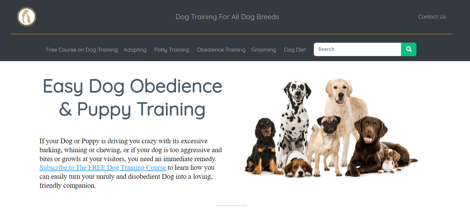 Train Pet Dog Affiliate Programs