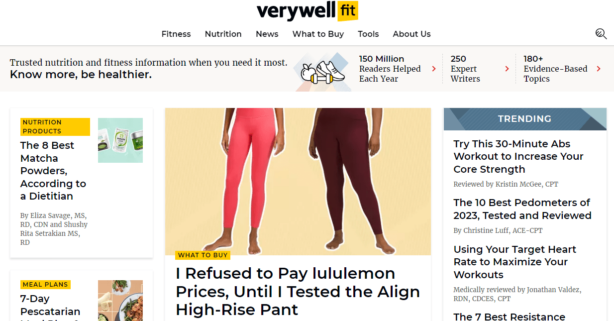Verywell Fit Overview