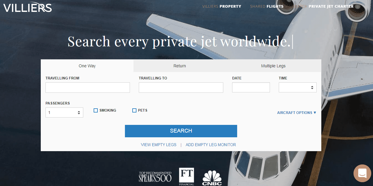 Villiers Jet Homepage