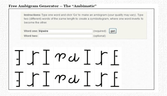 Ambigram.net