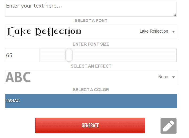 Fontmeme Generator