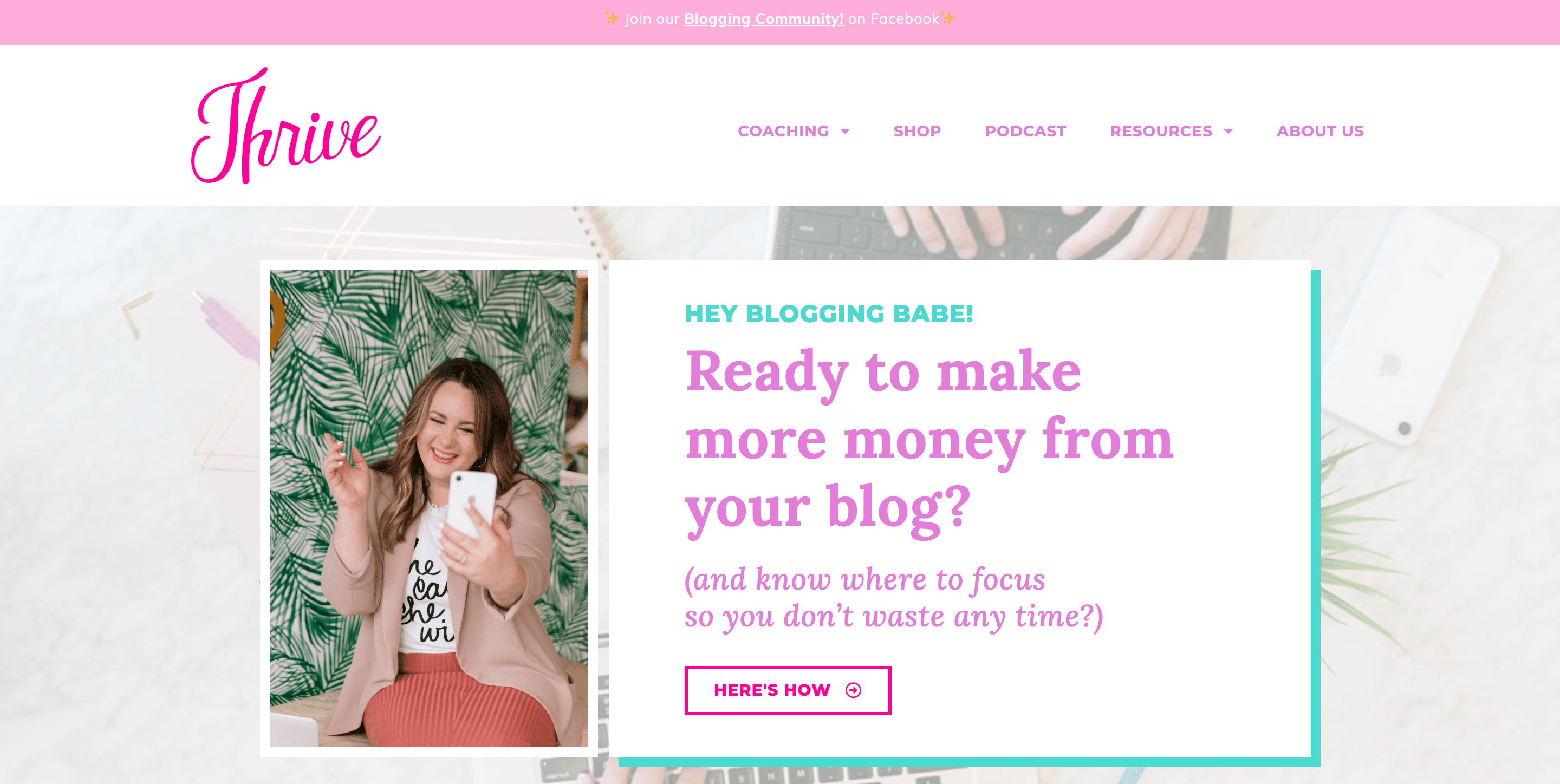 Thrive Blogger