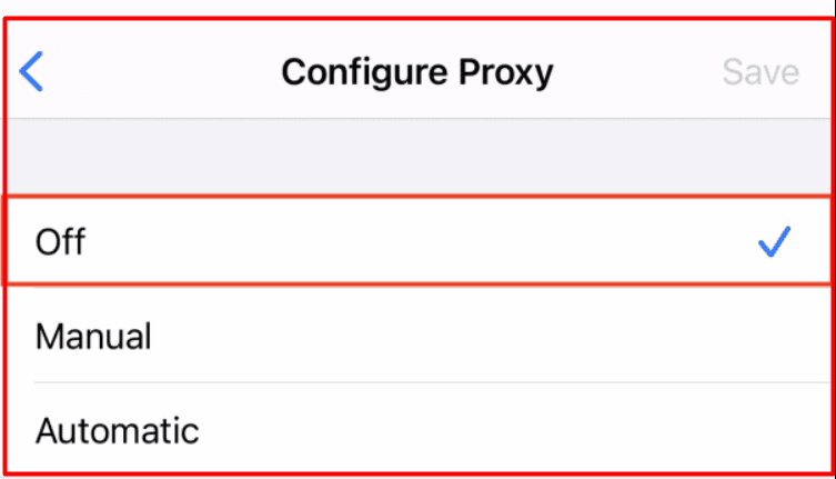 How to Turn Off a Proxy Server on iPhone or iPad