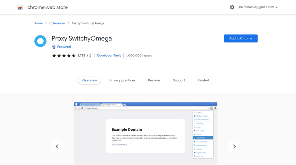 How to Use Proxy SwitchyOmega on Chrome