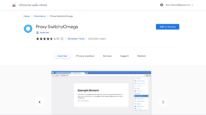 How to Use Proxy SwitchyOmega on Chrome