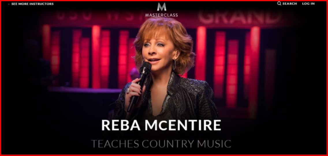 About Reba McEntire Masterclass