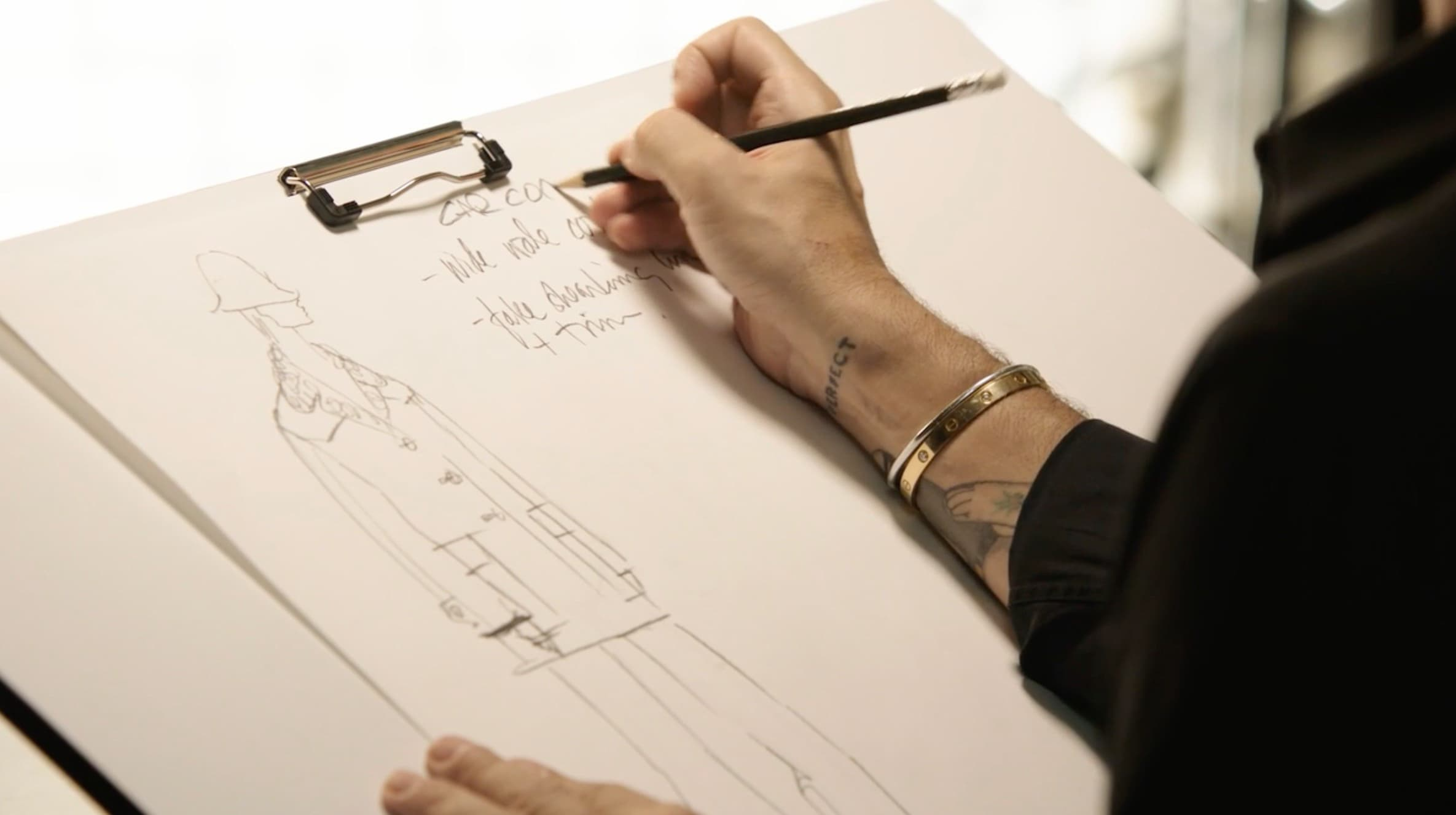 Marc Jacobs Masterclass - teaching details art