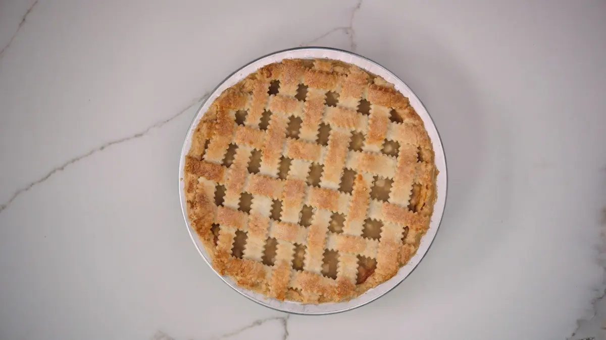 Thomas Keller’s apple pie with a lard crust