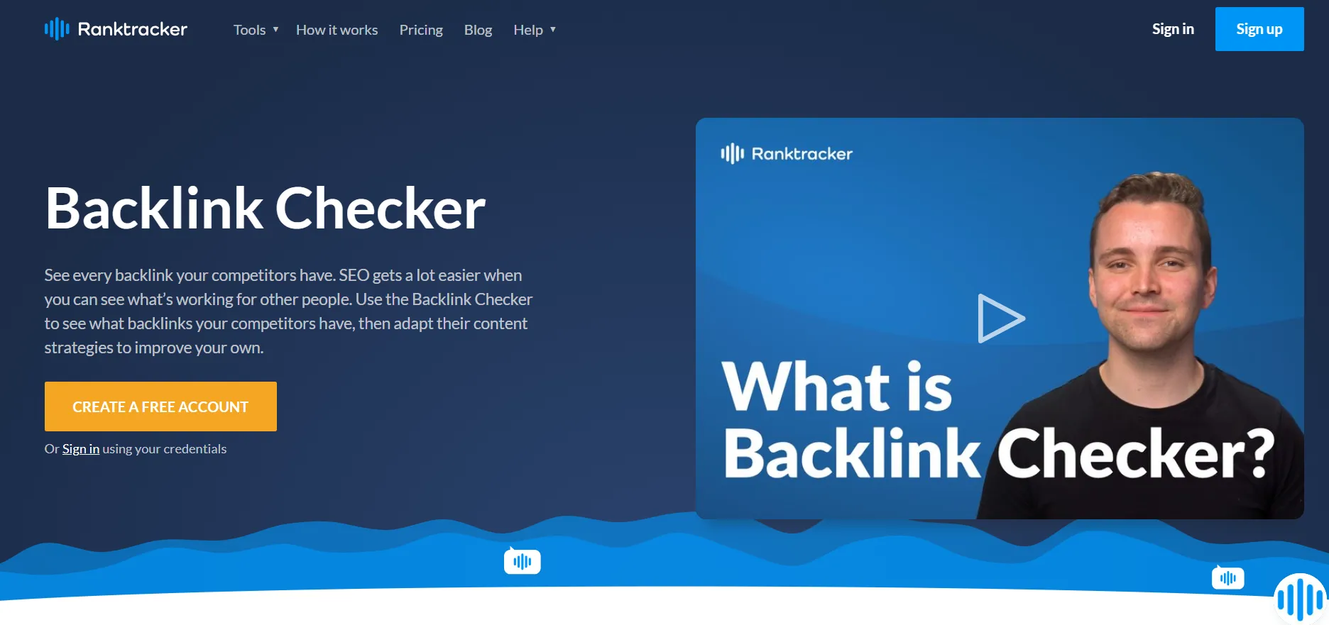 Rank Tracker Backlink Checker
