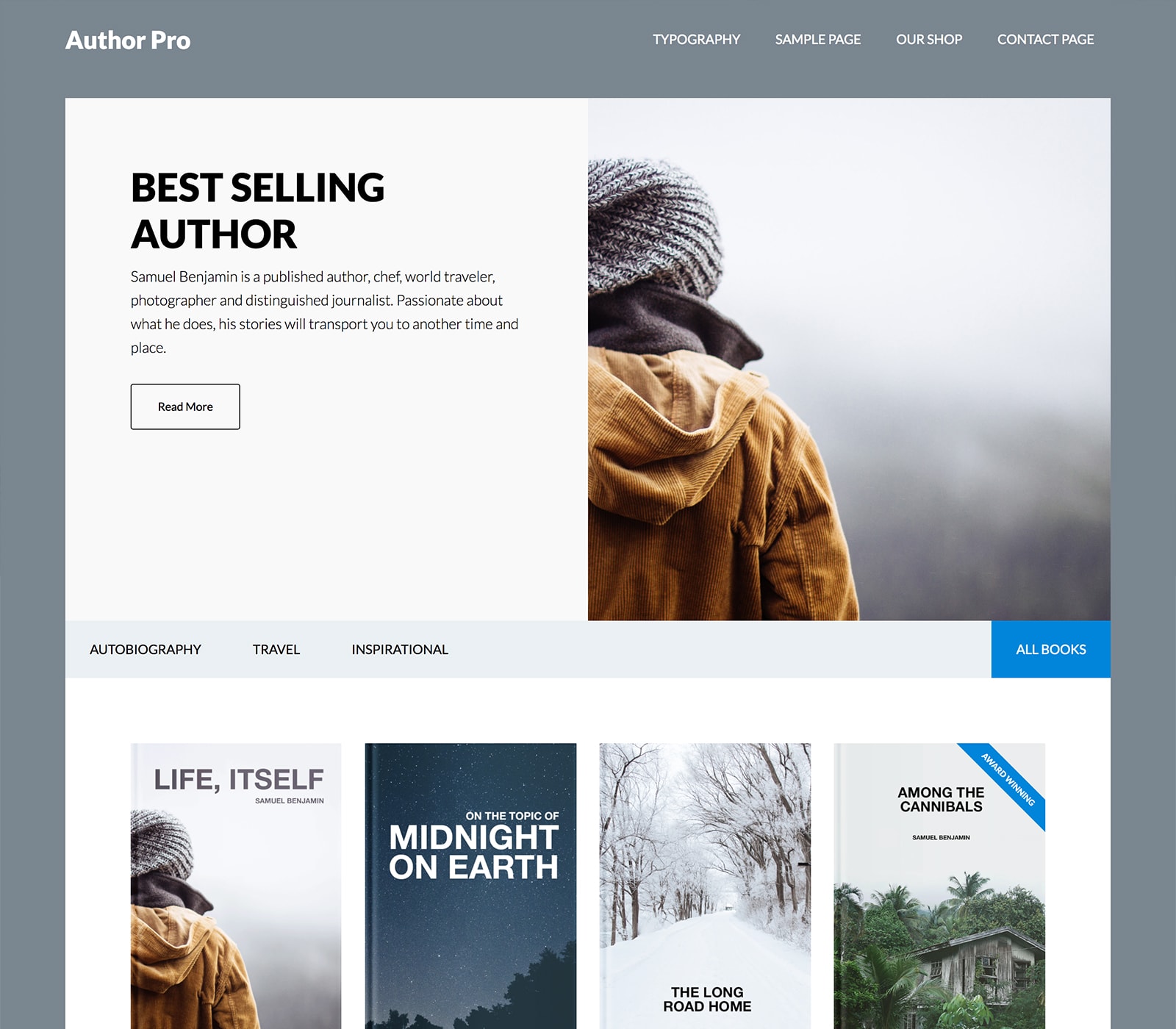 Author Pro Theme