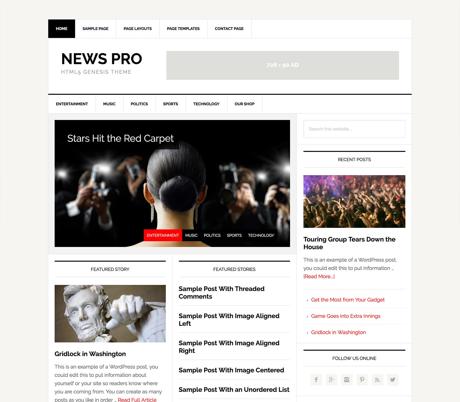 News Pro Theme